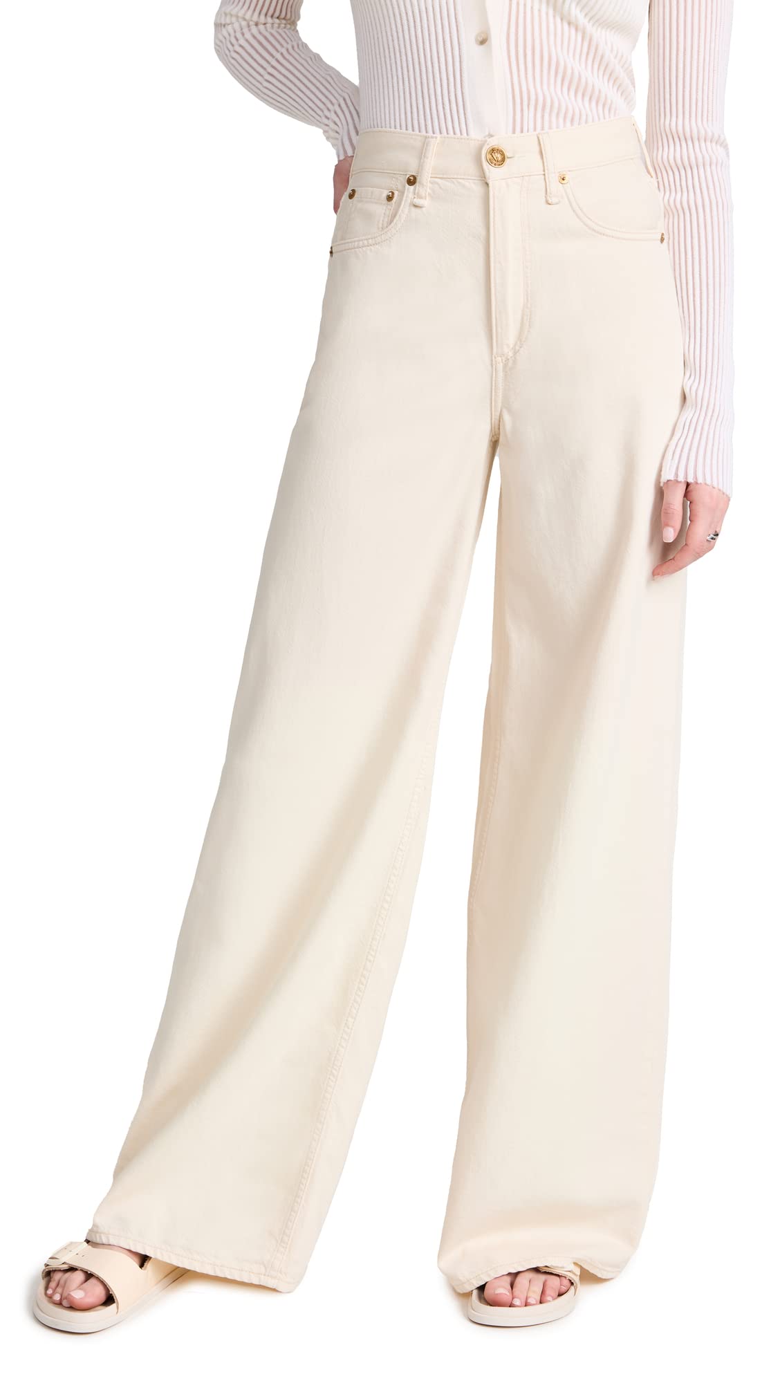 Rag & Bone Women's Featherweight Sofie Pants - Lightweight Stretch Trousers for Work & Travel | Comfortable Office Pants & Casual Wear
