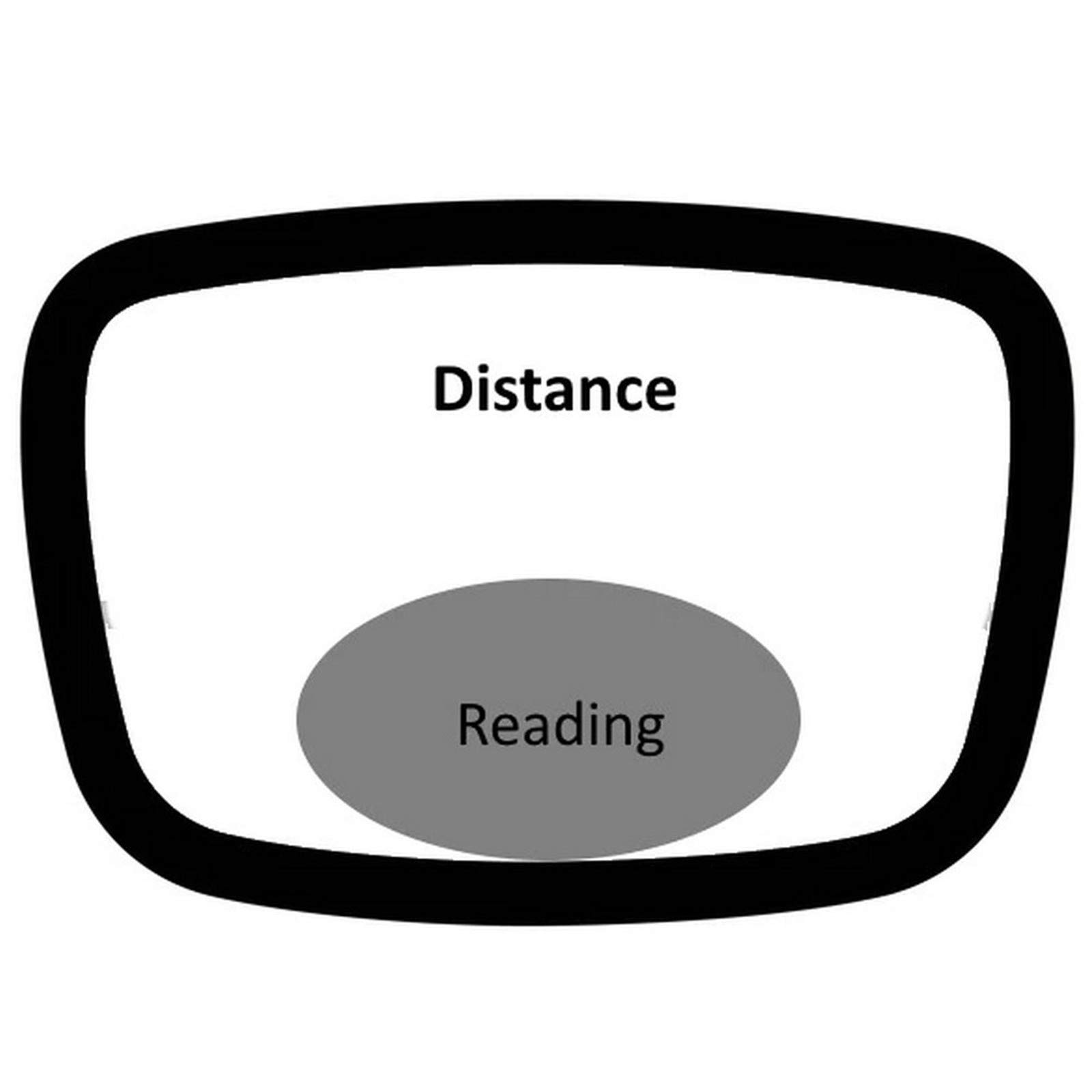 Bifocal Reading Glasses for Men - Round Lens Blue Light Blocking Computer Glasses with Anti Glare Coating to Reduce Eye Strain (Includes Protective Case) - Perfect for Office Work, Gaming & Screen Time