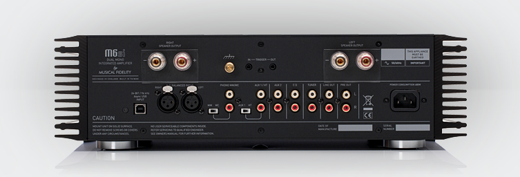 Musical Fidelity M6si Integrated Stereo Amplifier - High Power Hi-Fi Audio System for Home Theater & Music Listening
