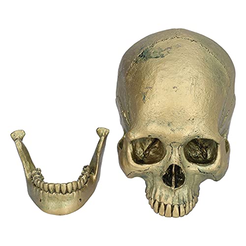 Lightweight Resin Skull Ornaments for Halloween Party Decor & Home Display