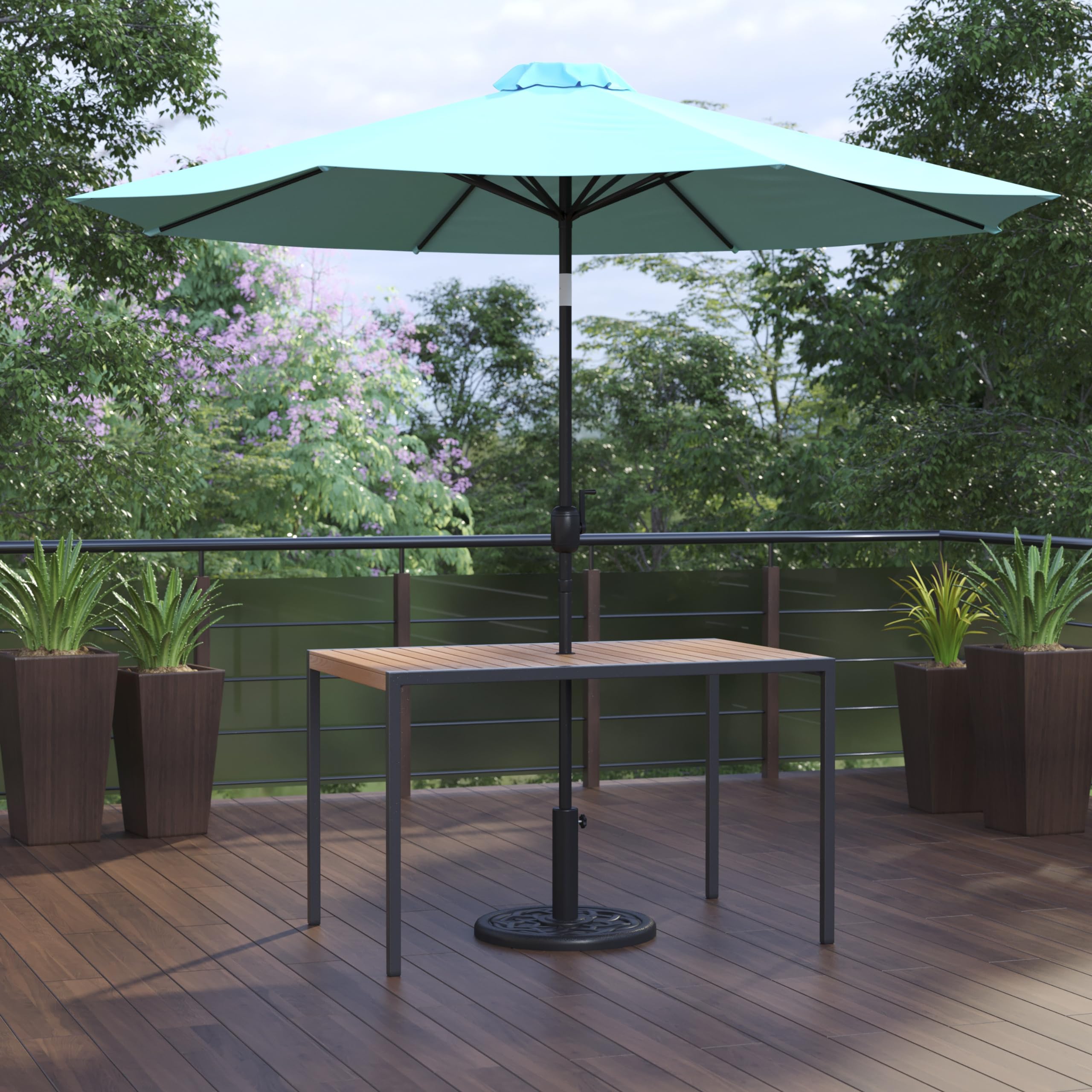 Flash Furniture Lark 3-Piece Outdoor Patio Dining Set - 30