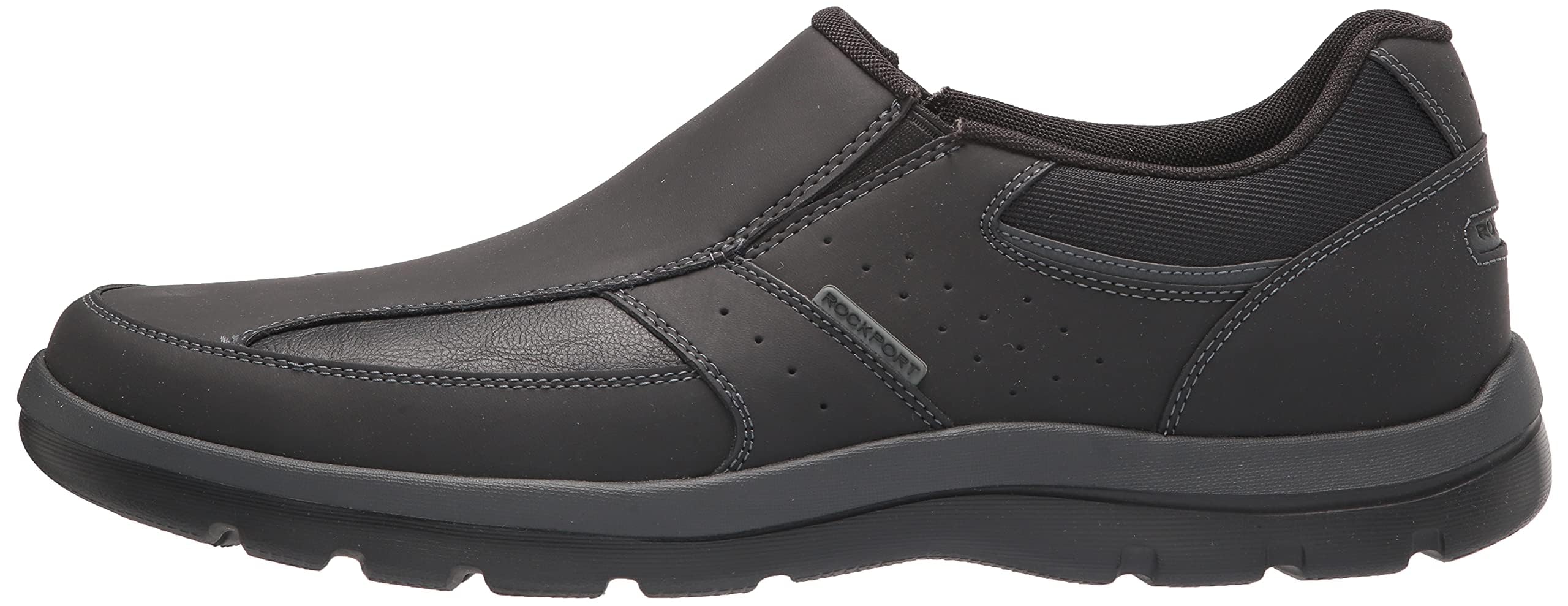 Rockport Men's Comfortable Slip-On Loafers - Casual Walking Shoes for Work, Travel & Everyday Wear | Lightweight & Supportive Footwear for Men