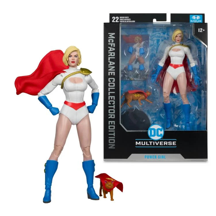 Power Girl Reborn DC McFarlane Collector Edition #31 Action Figure - Premium Collectible Toy for DC Comics Fans & Display for Home/Office