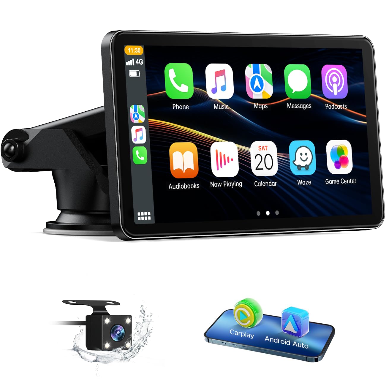Wireless CarPlay & Android Auto 7