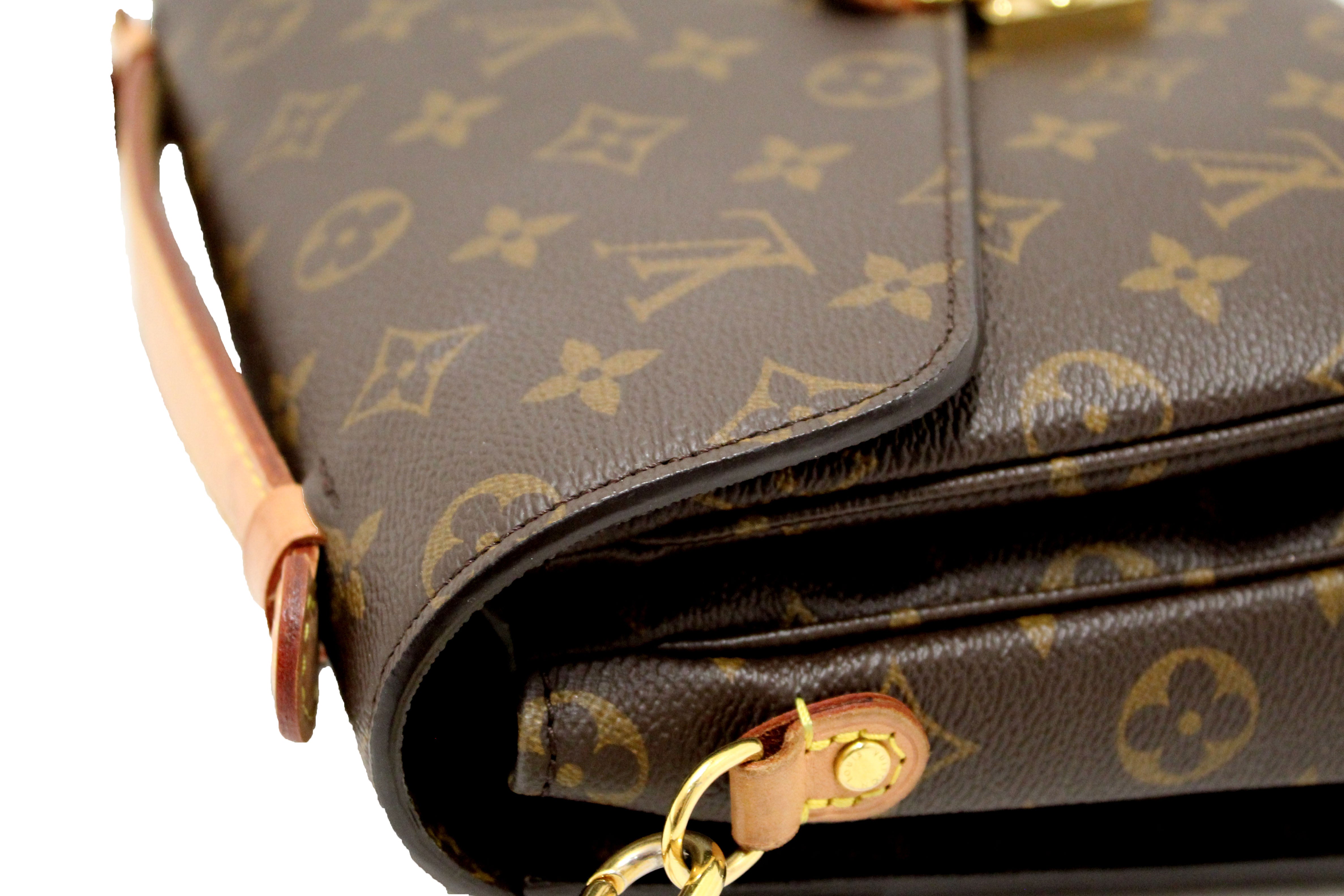 Authentic Louis Vuitton Monogram Métis Pochette Crossbody Bag - Luxury Leather Shoulder Purse for Women, Perfect for Work, Travel & Everyday Use