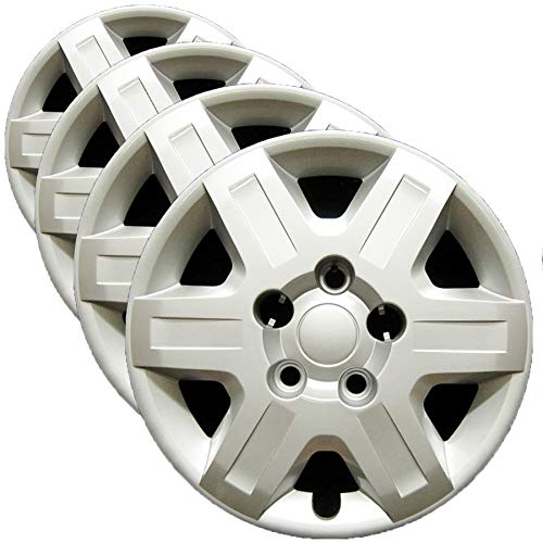 Premium Replica Hubcap Set for Dodge Caravan 2008-2013 - 16 Inch Wheel Covers (4-Piece) - Durable Replacement Wheel Covers for Enhanced Vehicle Appearance - Perfect for Daily Commuting, Road Trips & Car Maintenance