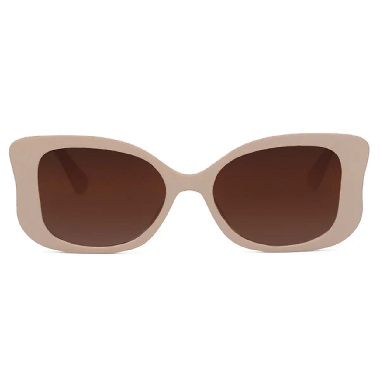 Empress Beige Prescription Glasses - Stylish & Comfortable Eyewear for Women & Men | Perfect for Reading, Working & Daily Use