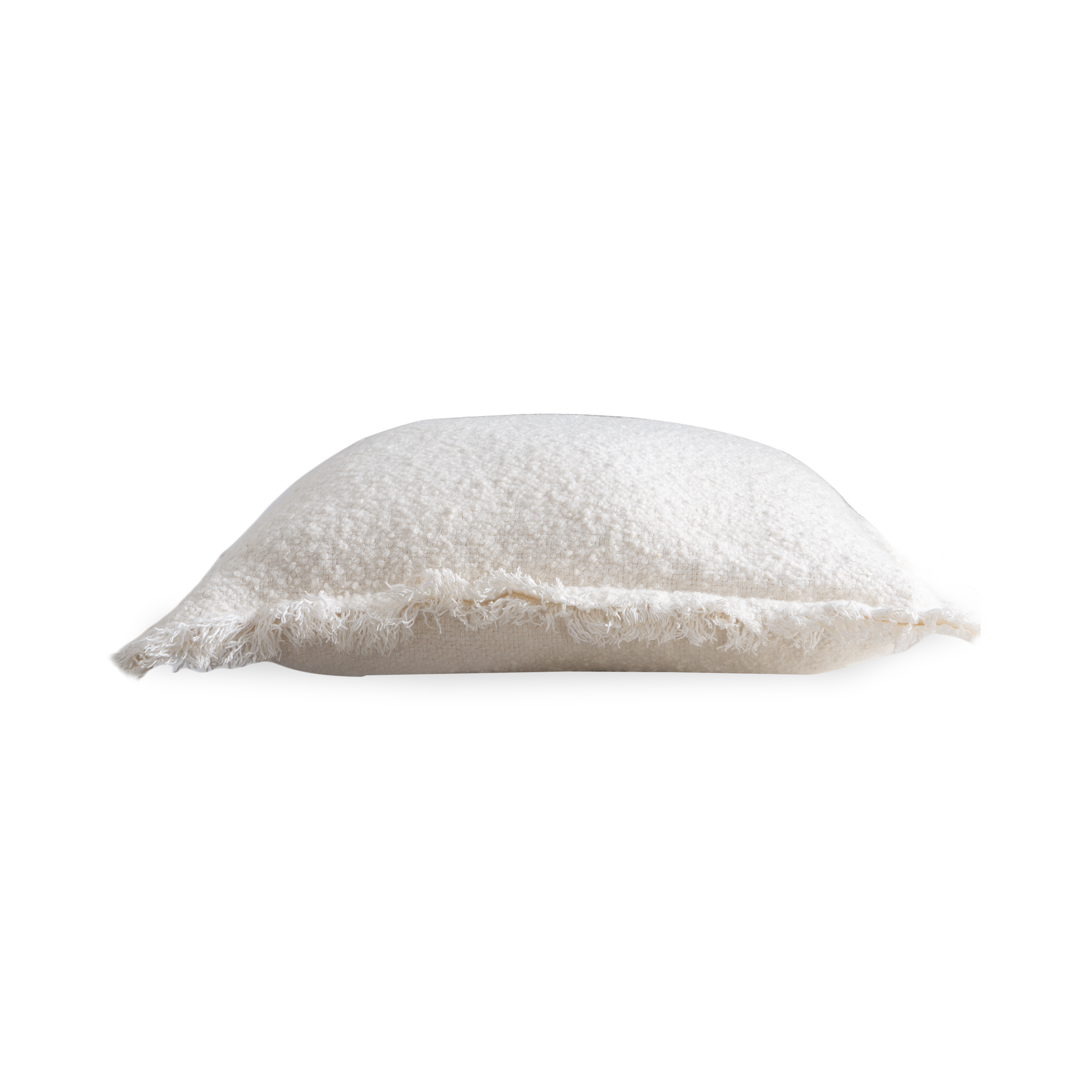 Riley Fray Edge Pillow - Comfortable Neck Support for Travel, Office & Home Use - Soft Memory Foam Pillow for Side Sleepers & Back Pain Relief