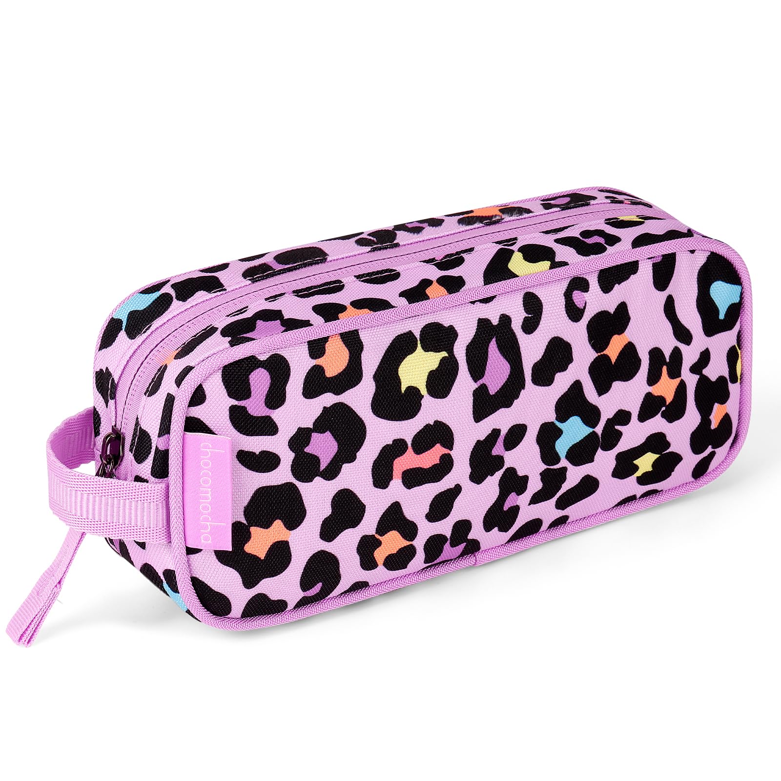 Choco Mocha Soft Pencil Case for Kids - Cute School Supplies Pouch for Boys & Girls - Perfect for Classroom, Art Class & Travel Organization