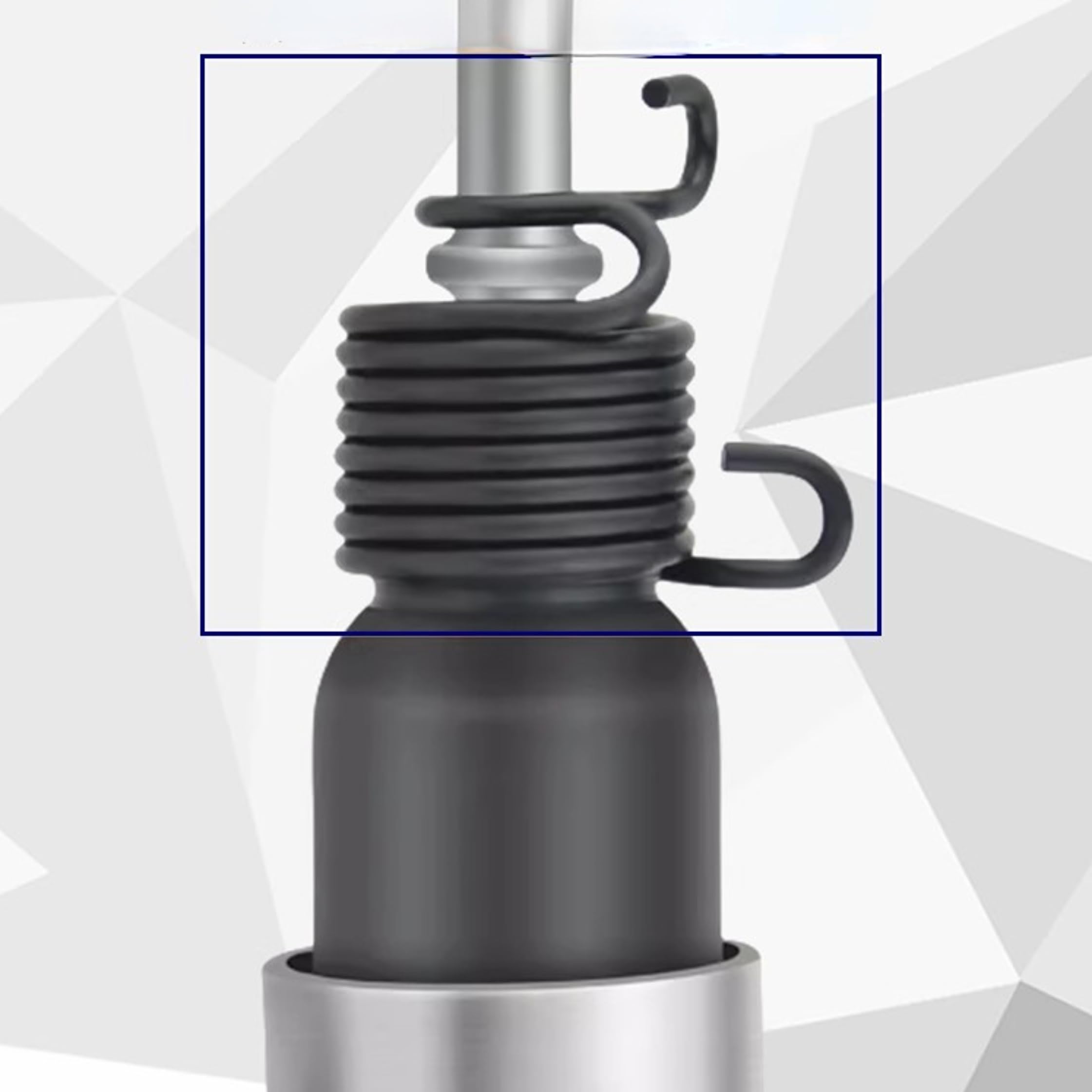 Air Hammer Retainer Spring Replacement - Compatible with 150 190 250 Pneumatic Hammer Drills | Durable Quick-Change Spring for Concrete Demolition & Construction Work