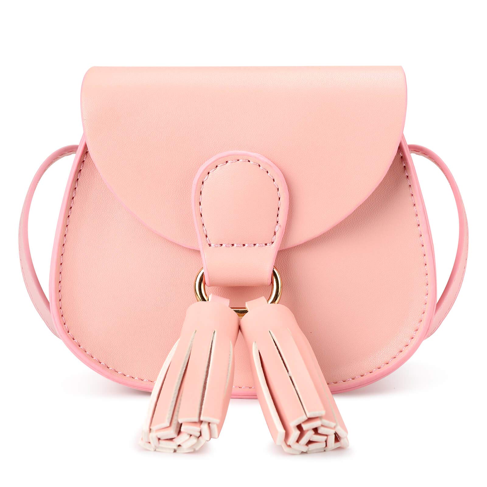 Mibasies Kids Purse for Little Girls - Toddler Crossbody Bag with Tassel | Cute Girls Fashion Accessories for School, Birthday & Playtime
