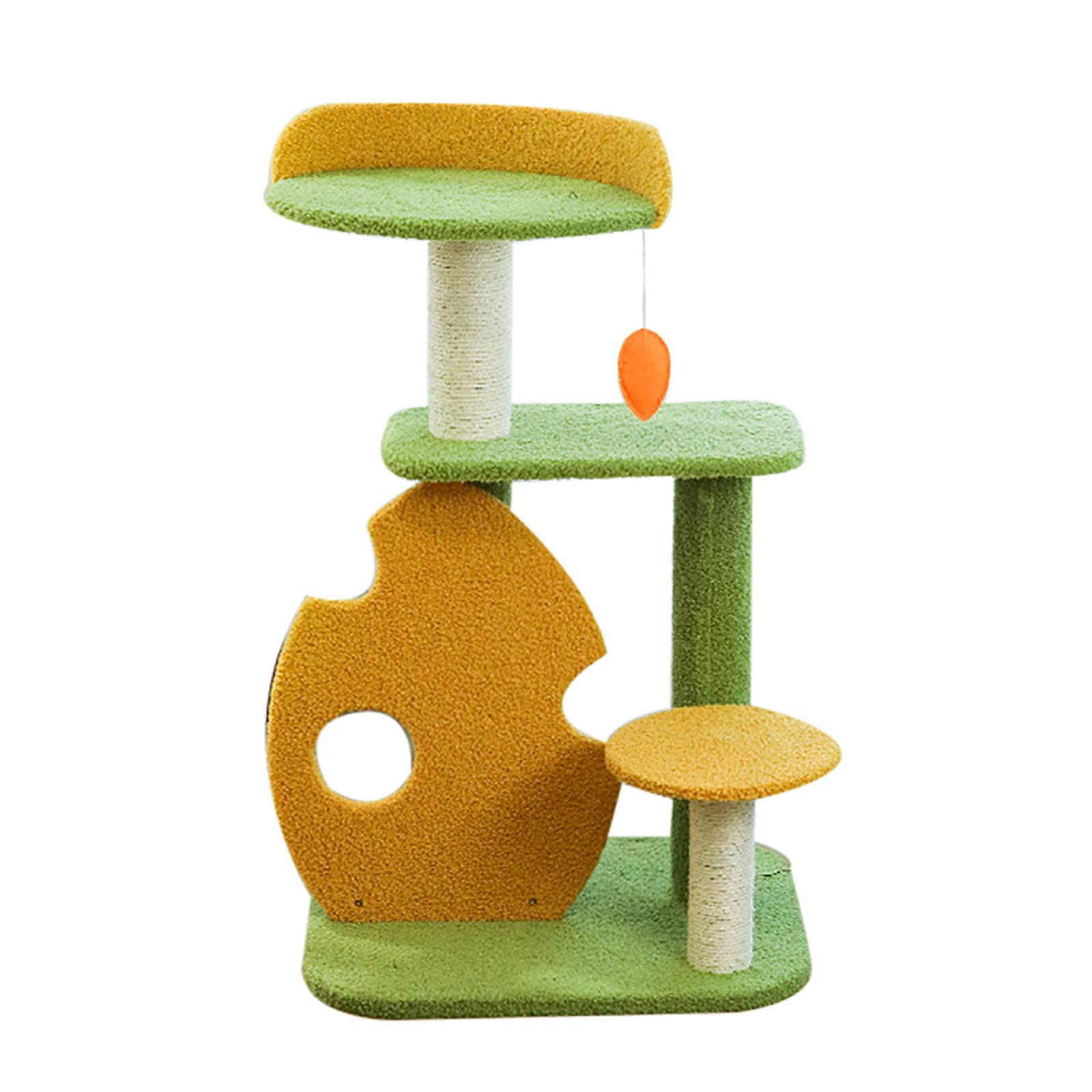 **Premium Cat Tree Tower for Indoor Cats - Multi-Level Climbing Frame with Scratching Posts & Jumping Perches - Perfect for Apartments & Villas - Ideal Play & Rest Space for All Cats**    *(Use Case: Great for play, exercise, and relaxation—keeps cats entertained while protecting furniture from scratching.)*