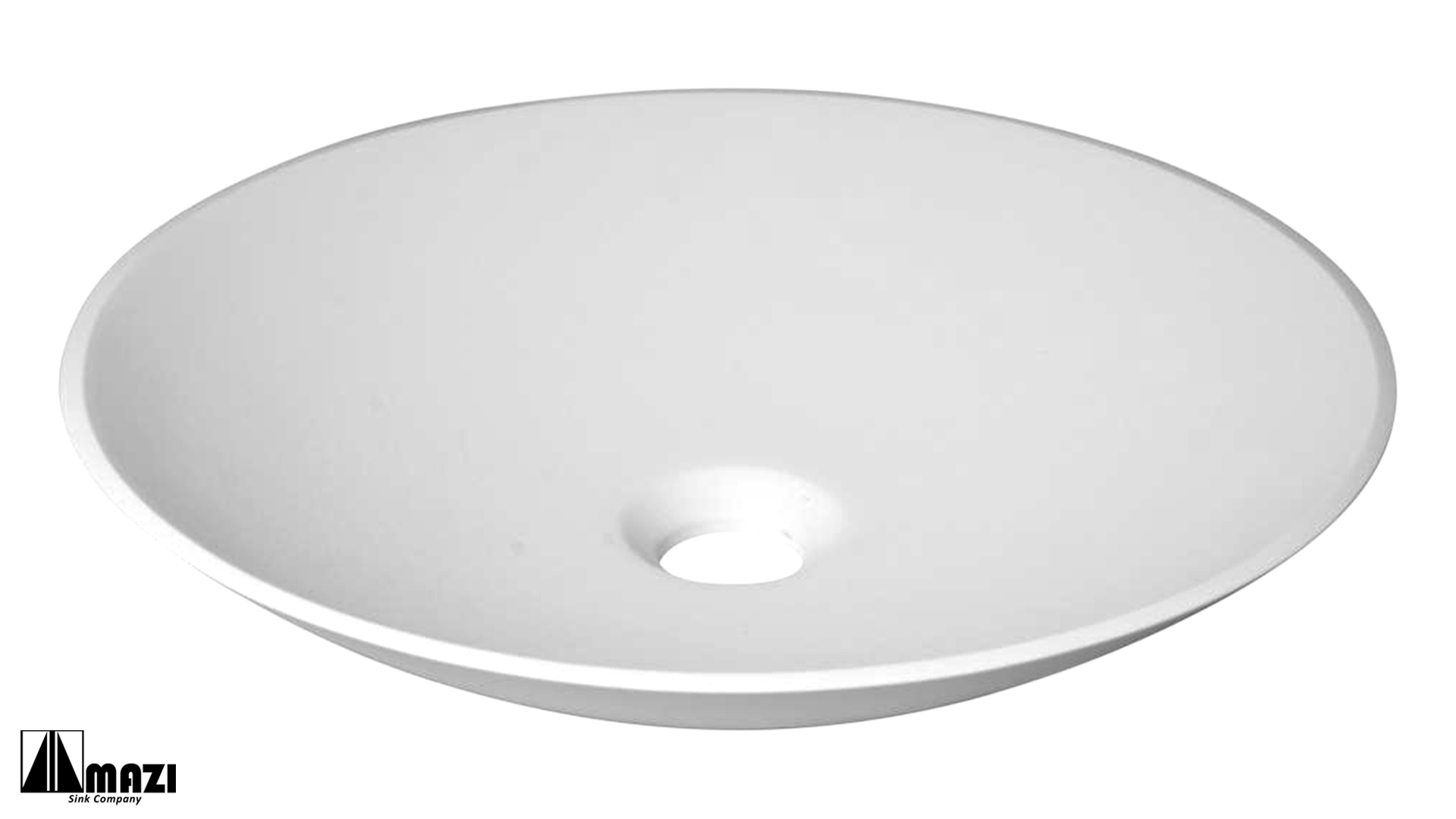 Premium Matte Solid Surface Sink A02 - Durable & Stylish Kitchen Sink for Modern Homes, Perfect for Food Prep and Dishwashing