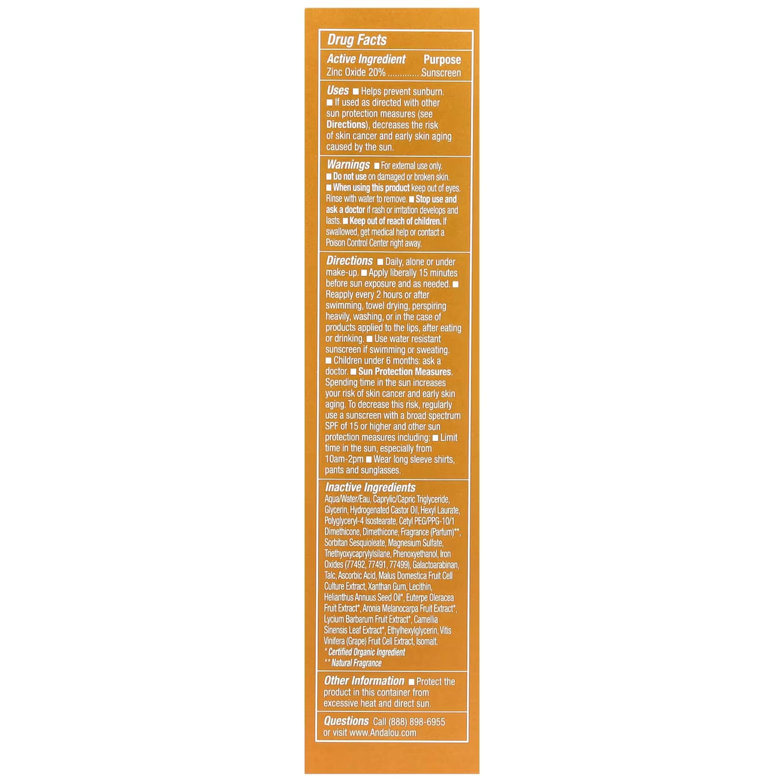 Andalou Naturals BB Cream with SPF 30 - 2oz Sheer Tinted Moisturizer, Natural Skincare for Daily Sun Protection & Even Skin Tone | Perfect for Work, Travel & Everyday Wear