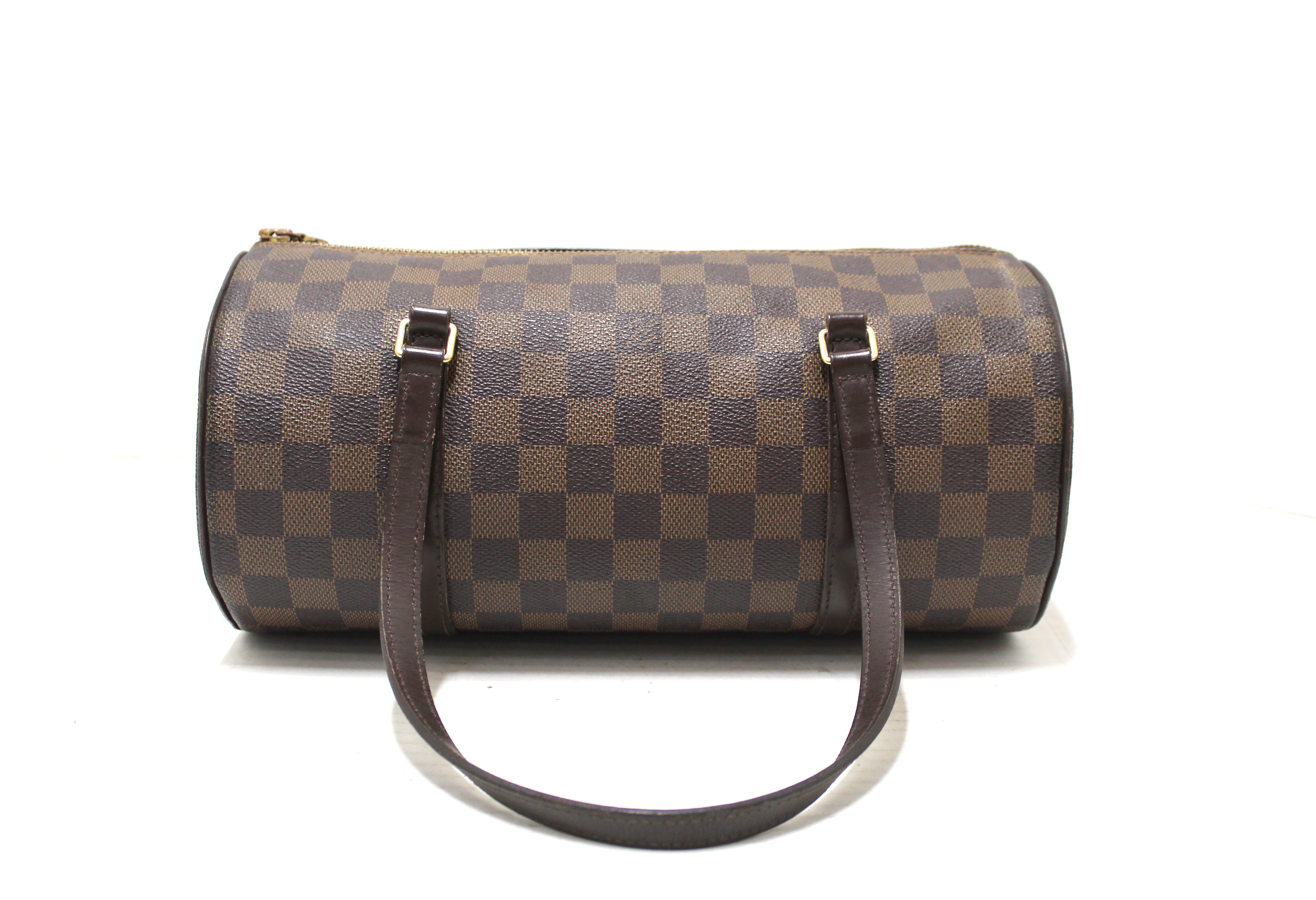 Authentic Louis Vuitton Damier Ebene Papillon 30 Crossbody Handbag - Luxury Designer Purse for Women, Perfect for Work, Travel & Evening Events