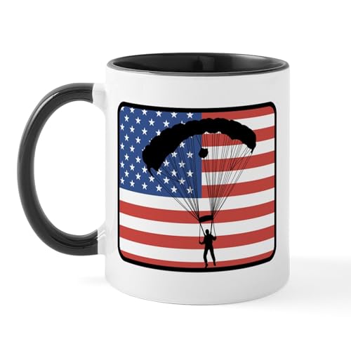 White/Black Inside - American Skydiving Mug
