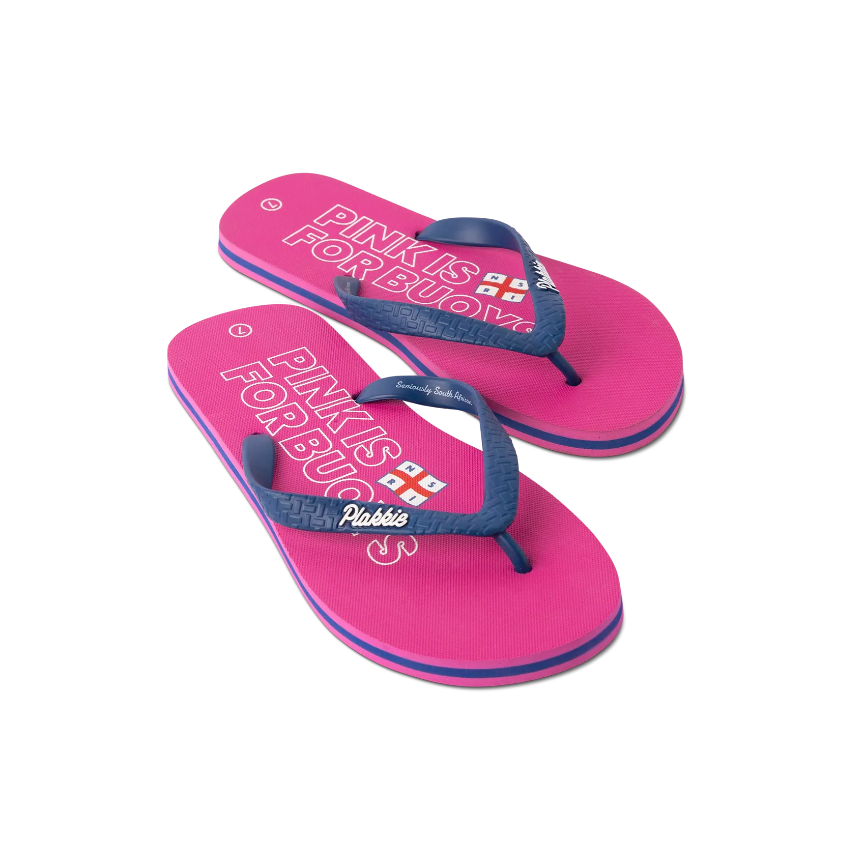 NSRI Pink is for Buoys Life Vest - Pink & Blue Flotation Device for Water Safety | Perfect for Boating, Swimming & Beach Activities