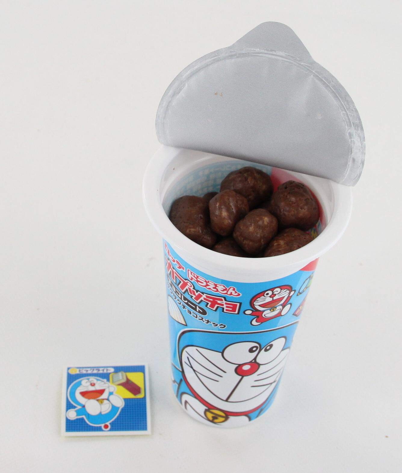 Lotte Japan Crisp Chocolate Snacks Doraemon 38g x 10 Pieces - Delicious Japanese Anime Themed Treats for Parties, Gifts & Snacking