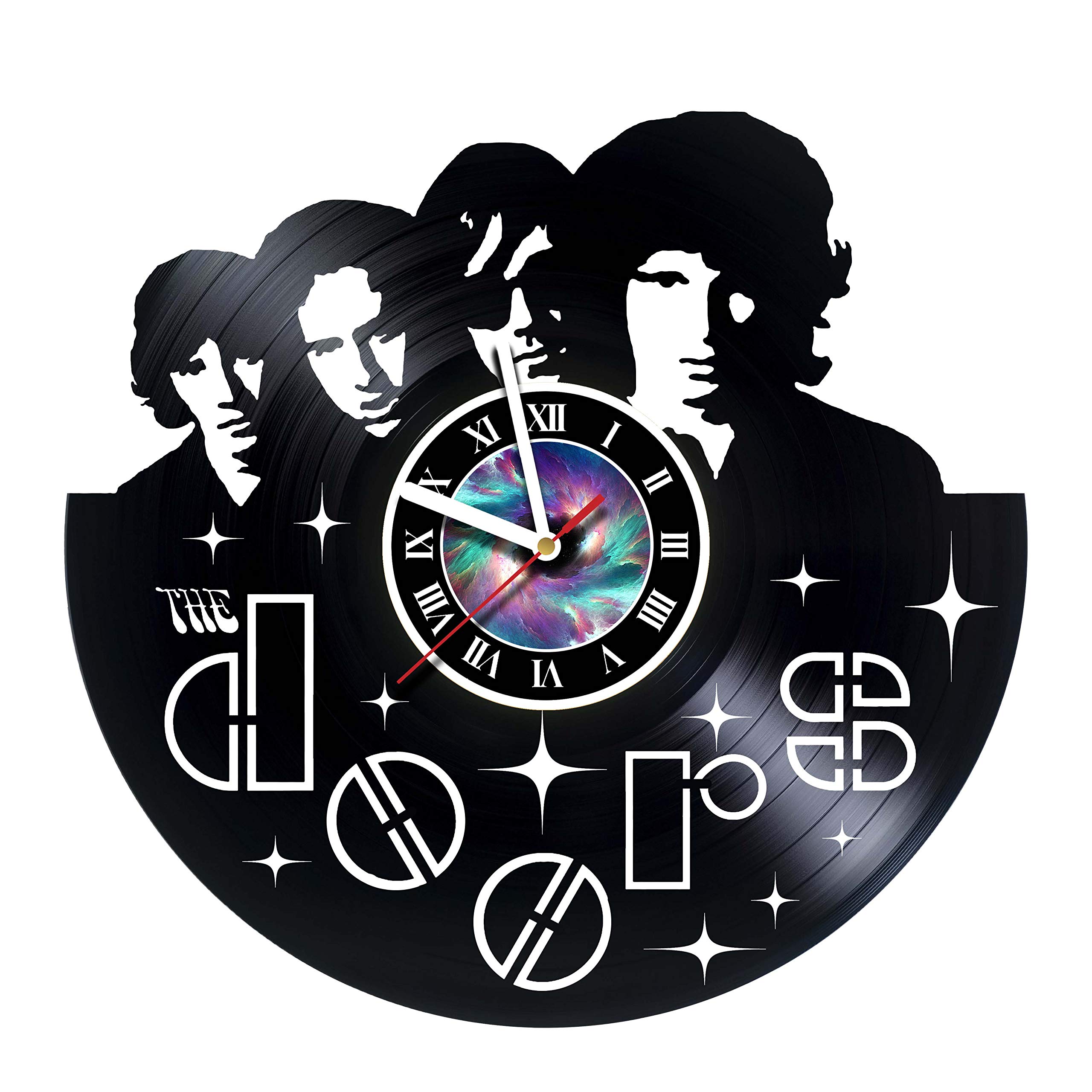 The Doors Rock Band Vinyl Record Wall Clock - Unique Gift for Birthday, Wedding, Anniversary - Perfect for Music Lovers & Home Decor (4)