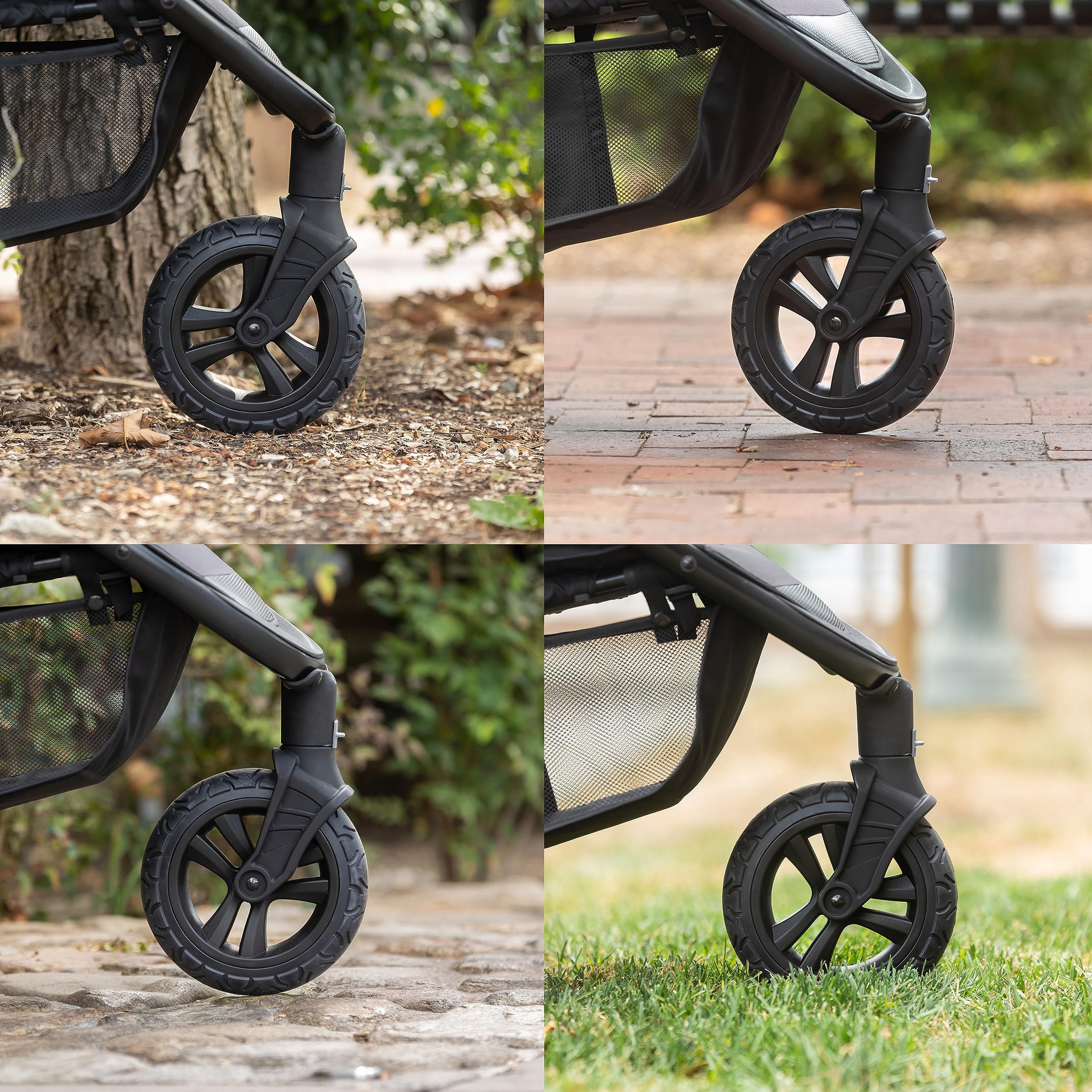 Baby Trend Passport® Seasons All-Terrain Stroller Travel System with EZ-Lift™ PLUS Infant Car Seat - Dash Black | Lightweight & Durable for Outdoor Adventures, Shopping & Travel | Perfect for Newborns & Toddlers