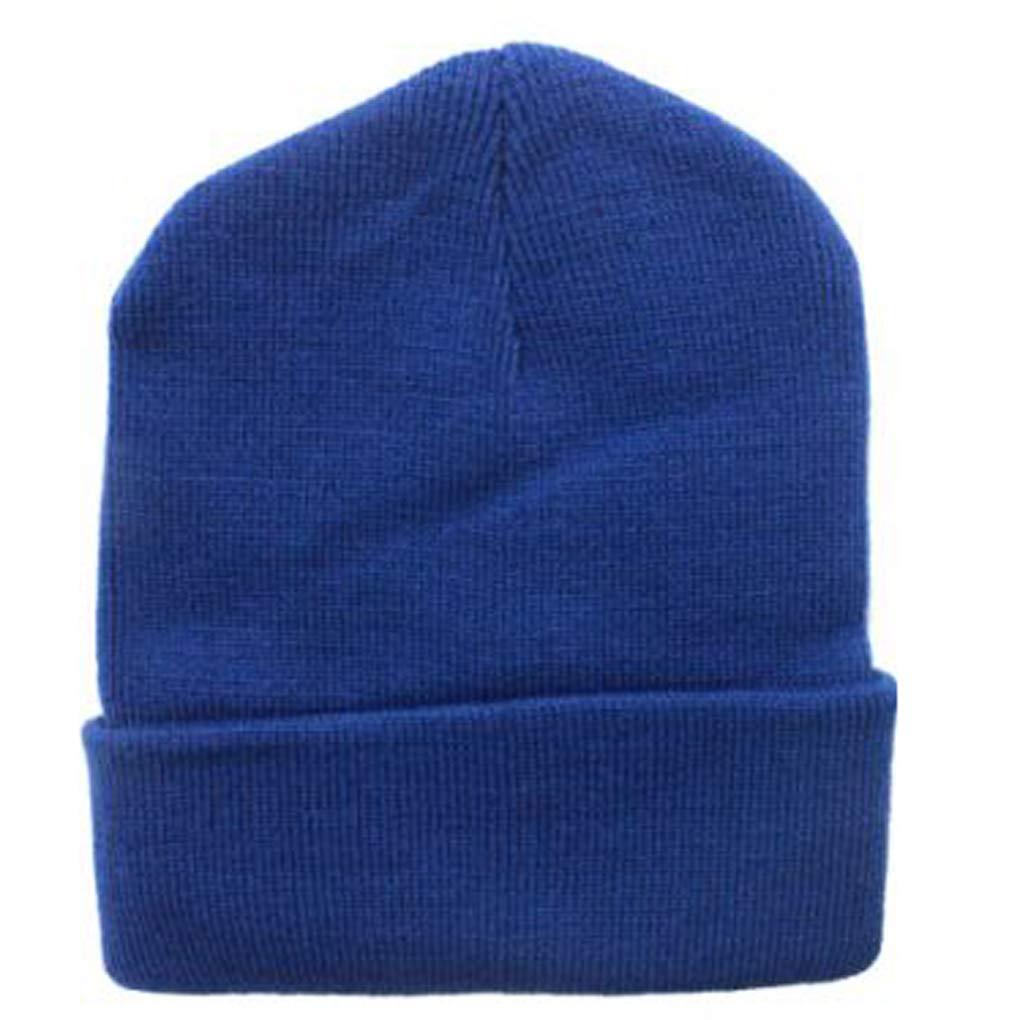 Silverfever Unisex Cuffed Skull Knit Beanie - Warm Winter Hat for Men & Women - Perfect for Skiing, Snowboarding & Cold Weather Activities