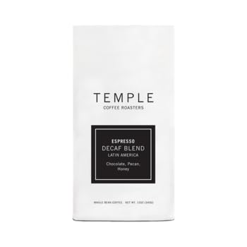 Premium Decaf Espresso Blend Whole Bean Coffee - Medium Roast 5lb Bag for Home Brewing & Coffee Shops | Rich Flavor for Espresso Machines & French Press