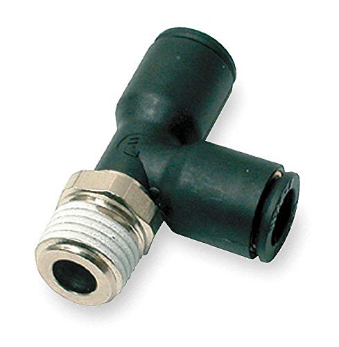 Legris 4mm Plastic/Metal Combination Male Run Tee Fitting, Black (3103 04 10) - Hydraulic & Pneumatic Systems Connector for Air, Water & Fluid Applications