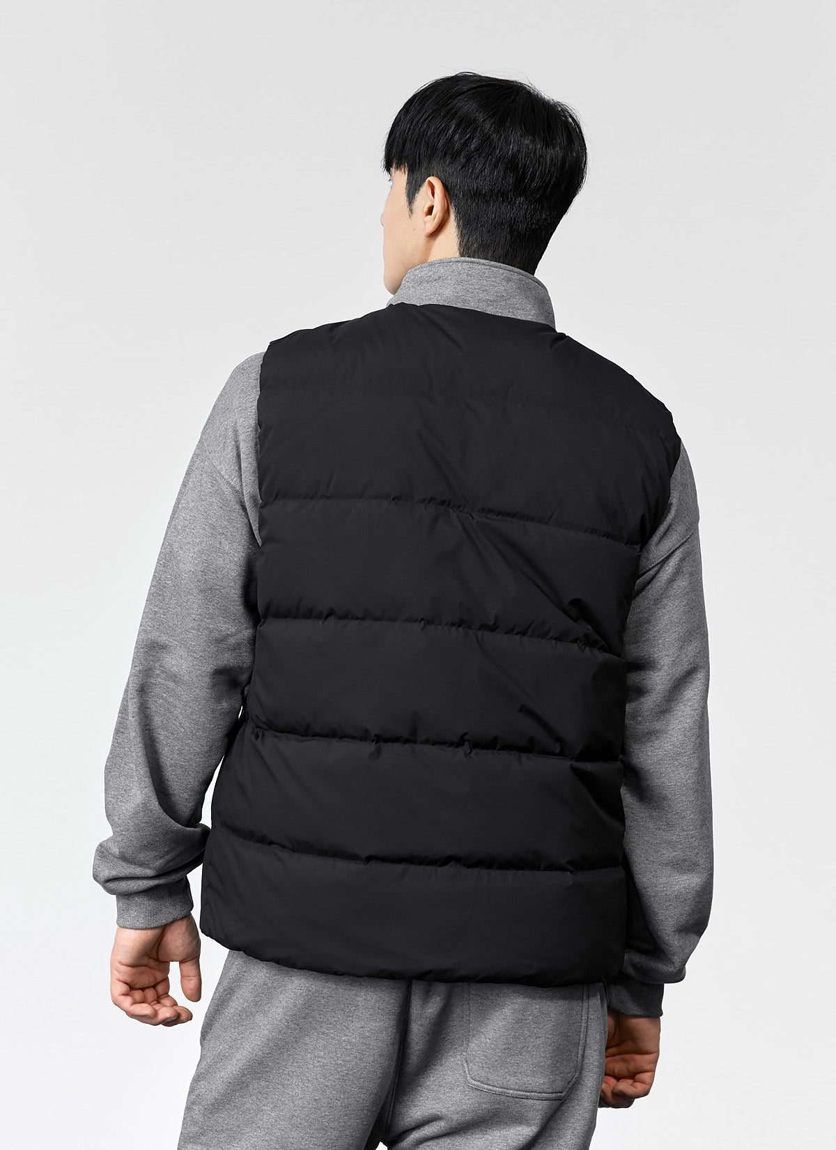Premium Goose Down Round Neck Vest for Men & Women - Lightweight Warm Winter Puffer Vest for Outdoor Activities, Hiking, and Casual Wear