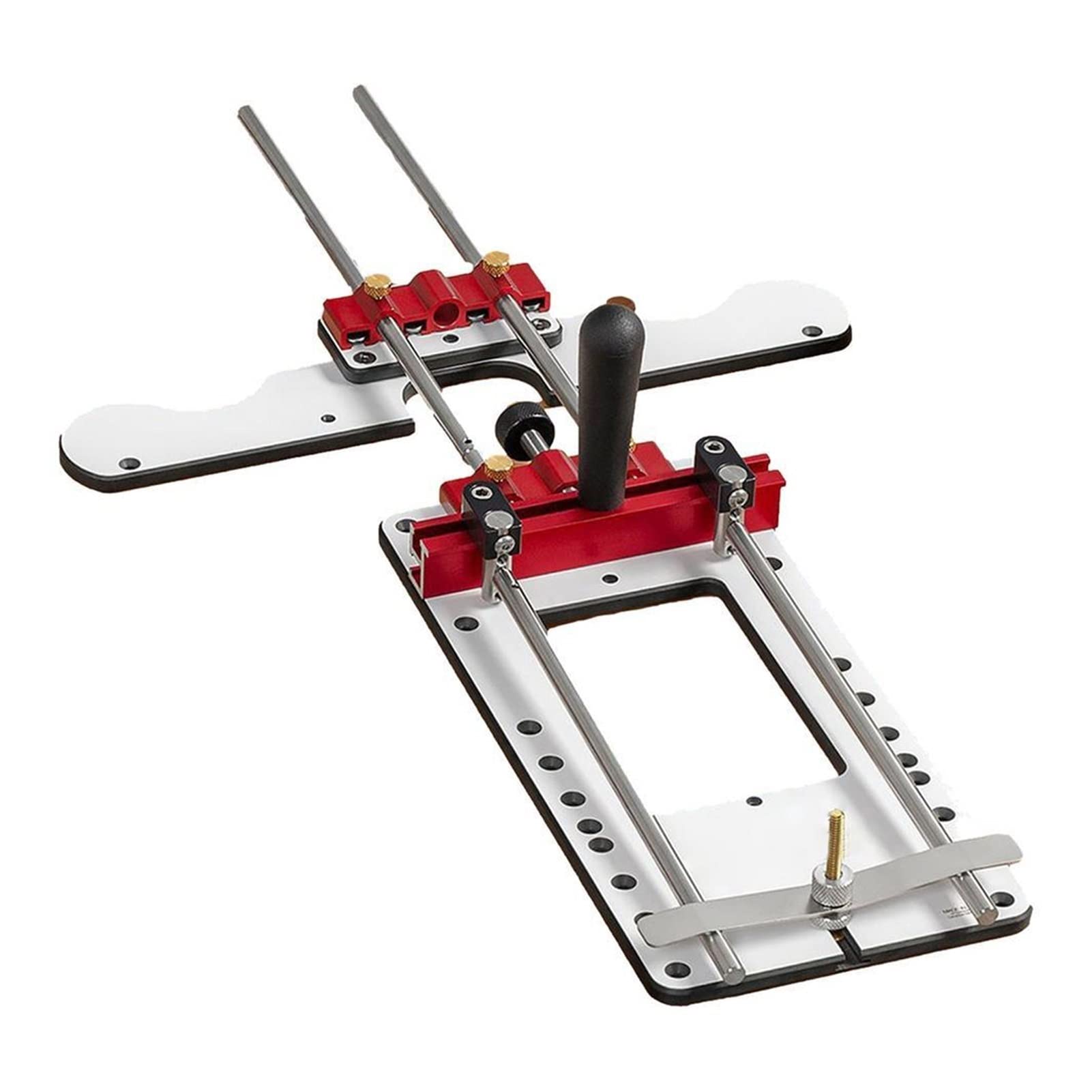 Nianst Adjustable Engraving Machine Locator - Precision Woodworking Aid Tool for Punching & Drilling | Perfect for DIY Projects, Wood Crafts & Small Desktop Woodworking Tasks