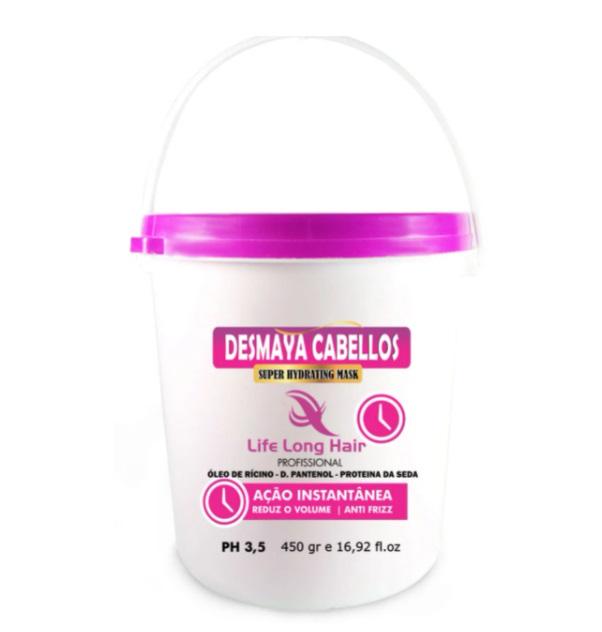 Desmaya Cabellos Fainting Hair Moisturizing Daily Mask 450g - Deep Conditioning Treatment for Dry, Damaged Hair | Long-Lasting Hydration & Repair | Perfect for Daily Use at Home or Salon