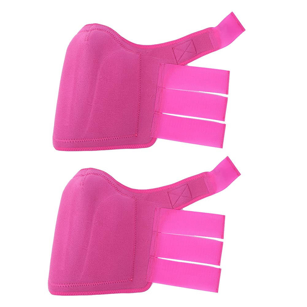 OUKENS Adjustable Horse Splint Leg Boots - Pair for Protection & Support | Equestrian Leg Wraps for Training, Jumping & Riding | Durable Horse Equipment for Injury Prevention