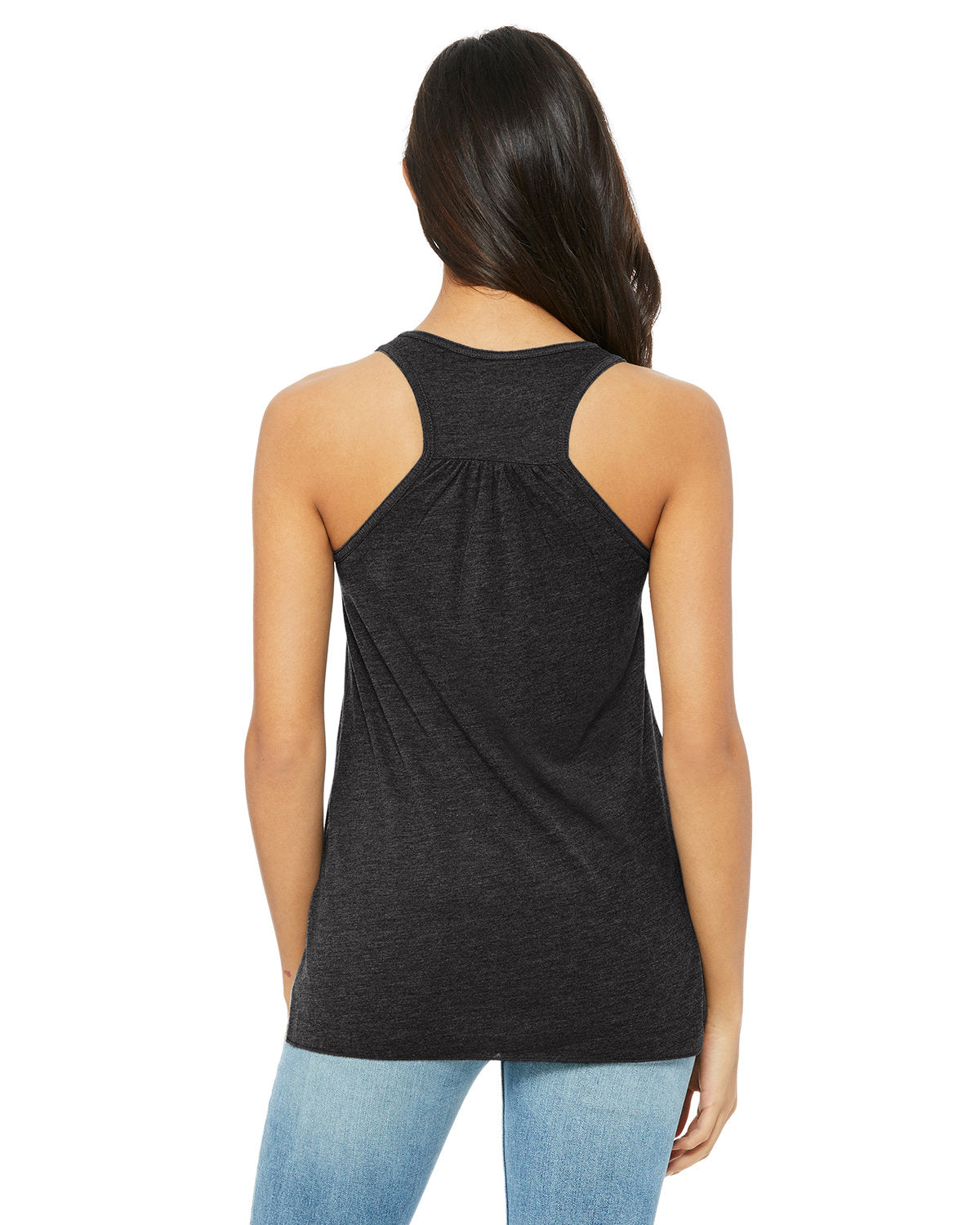 Bella + Canvas B8800 Women's Flowy Racerback Tank Top - Soft & Breathable for Yoga, Gym & Summer Outfits