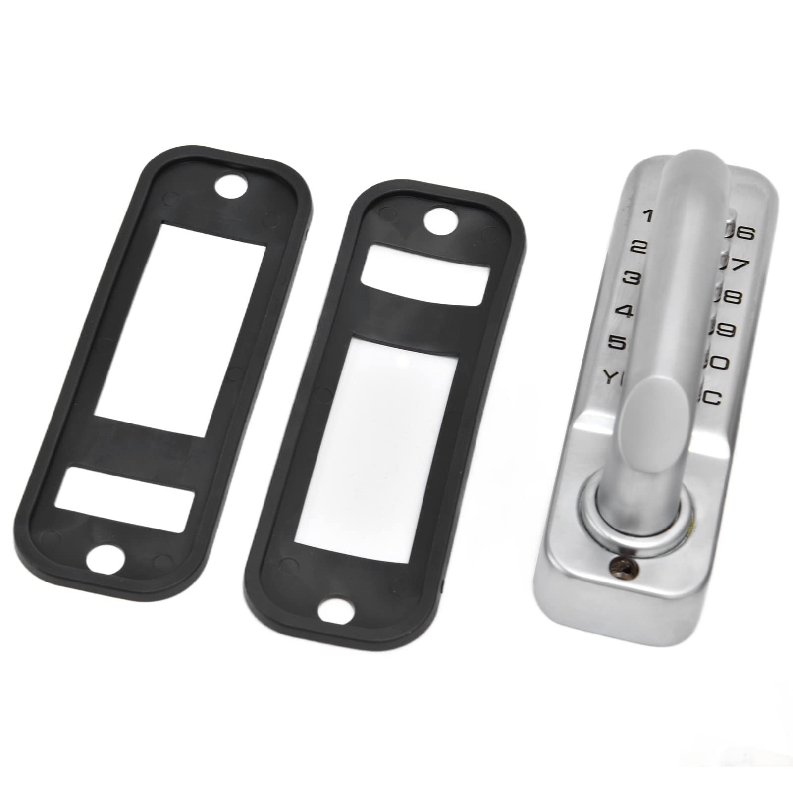 Garosa Keyless Entry Door Lock - Mechanical Combination Gate Lock with Keypad & Password Security - Double-Sided Keypads & Handle for Outdoor Gates, Fences (Ideal for Homes, Apartments, Warehouses & Commercial Properties)
