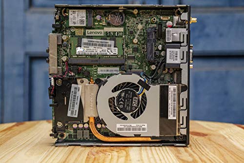Lenovo M900 Tiny Business Desktop PC - Intel Core i5-6400T, 16GB DDR4 RAM, 512GB M.2 SSD, WiFi & Bluetooth, Windows 10 Pro (Renewed) | Includes Wireless Keyboard/Mouse & 23.8