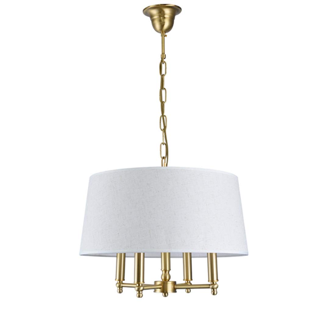 HAOHAOMAI Industrial Chandelier Ceiling Light with Glass Shades - Modern Fan Light for Study, Bedroom, Living Room, Kids Room, Dining Room, Bar, Lobby & Coffee Shop - Perfect for Home and Commercial Lighting