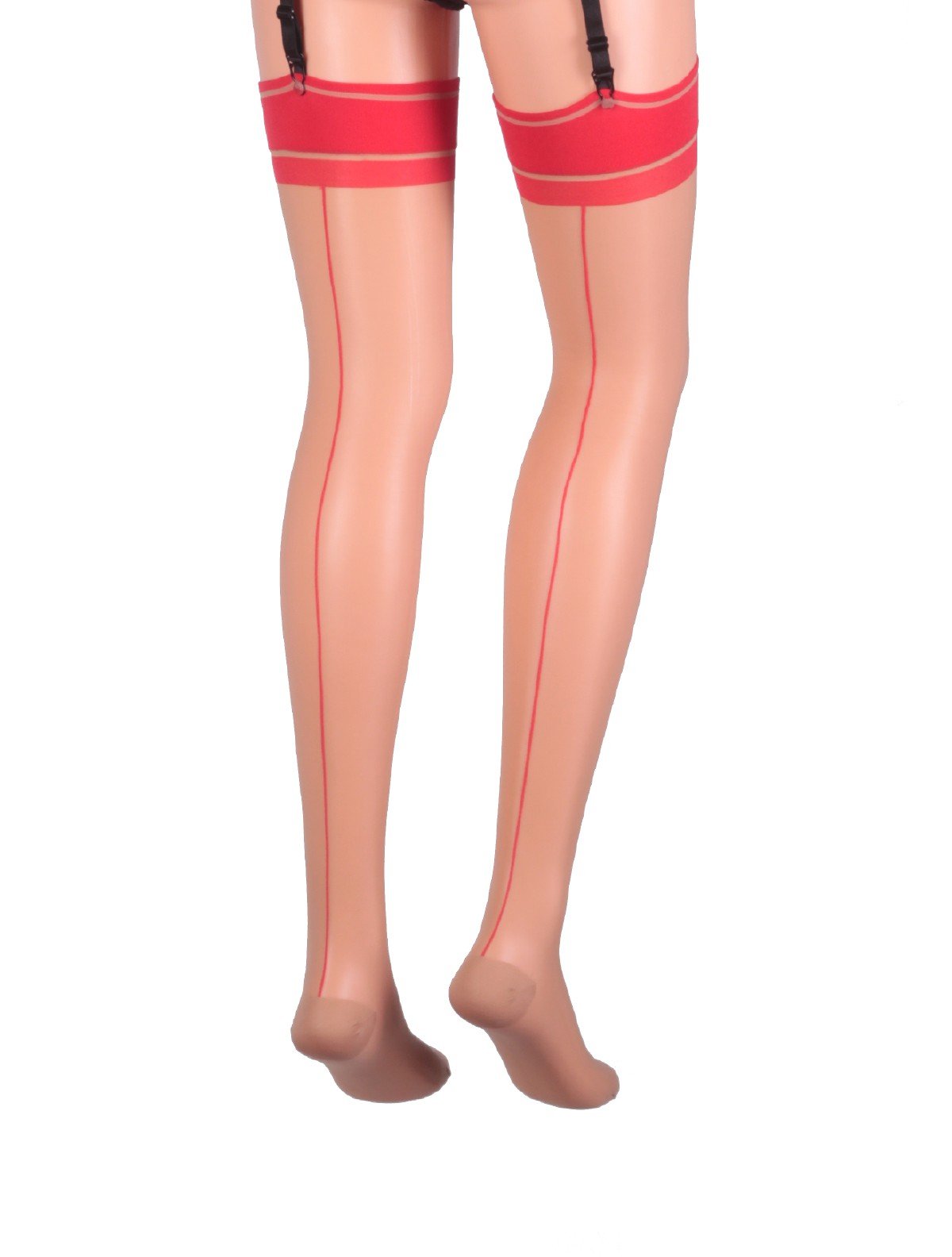 Jessy 20 Denier Silky Luxury Back Seamed Stockings - Elegant Sheer Tights for Women, Perfect for Date Nights, Weddings & Formal Occasions