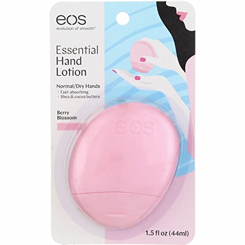 EOS Everyday Hand Lotion 3-Pack - Ultra Moisturizing Shea Butter Lotion for Dry Hands - Perfect for Office, Travel & Home Use