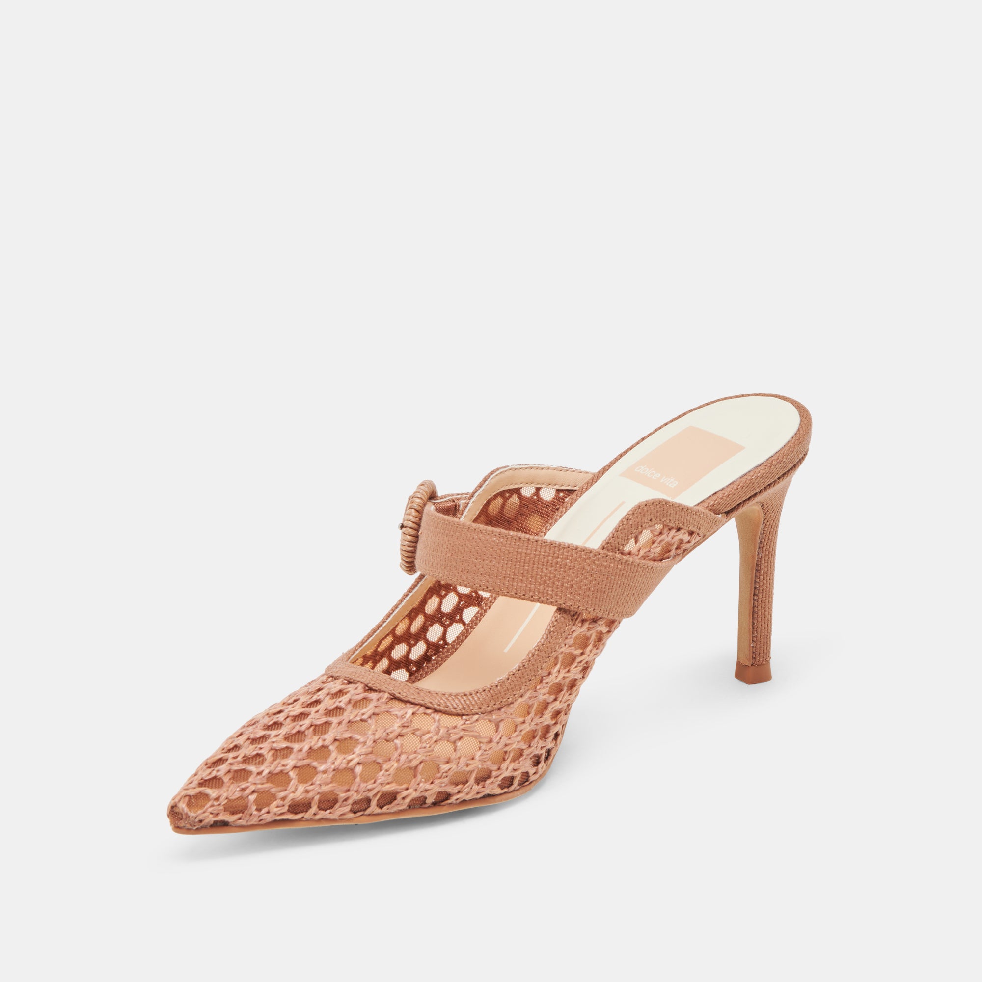 KEEKEE Women's Woven Raffia Saddle Heels - Comfortable Summer Wedge Sandals for Beach, Vacation & Casual Outings
