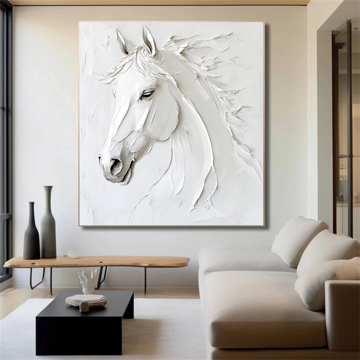 Animal Art Painting #AP141 - Handmade Canvas Wall Decor for Living Room, Bedroom & Office - Perfect Gift for Pet Lovers & Home Decor