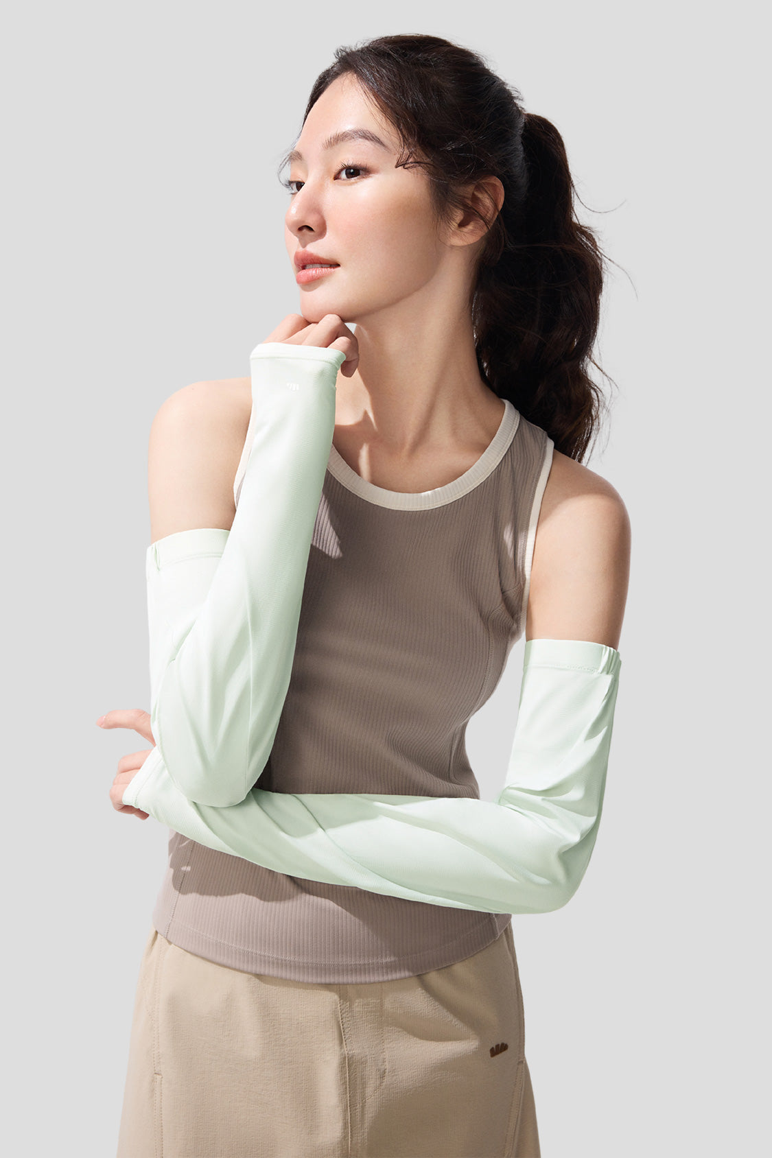 Horizon Women's UPF50+ Sun Protection Arm Sleeves - Lightweight & Breathable for Outdoor Activities, Hiking, Running & Gardening
