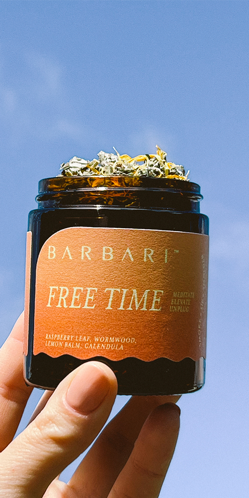 Free Time Herbal Blend - Organic Relaxation Tea for Stress Relief & Sleep Aid | Perfect for Evening Wind Down & Meditation