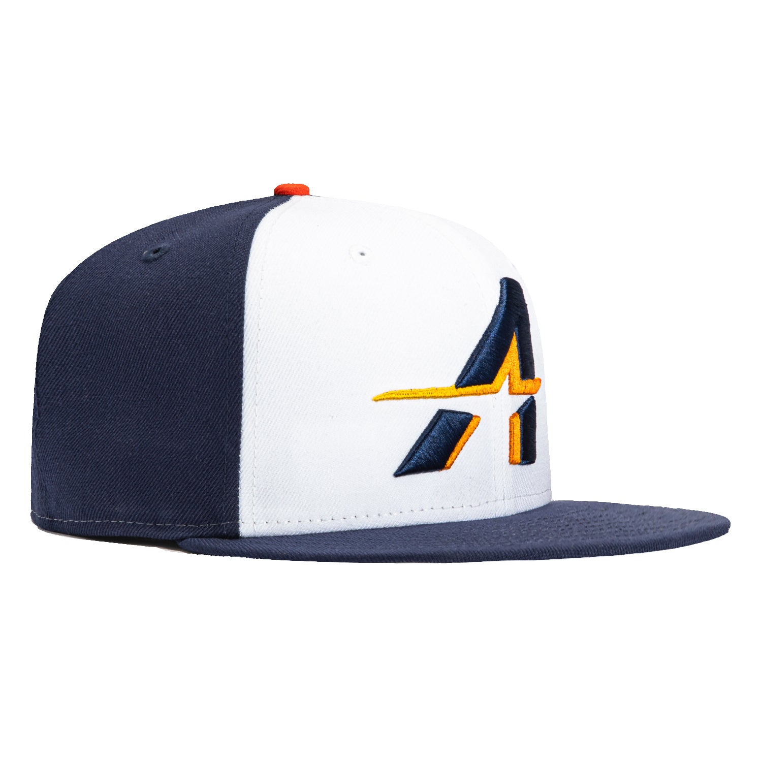 New Era 59Fifty Houston Astros 2025 City Connect Game Baseball Cap - White & Light Navy - Official MLB Licensed Hat for Fans & Collectors | Perfect for Games, Sports Events & Streetwear Fashion