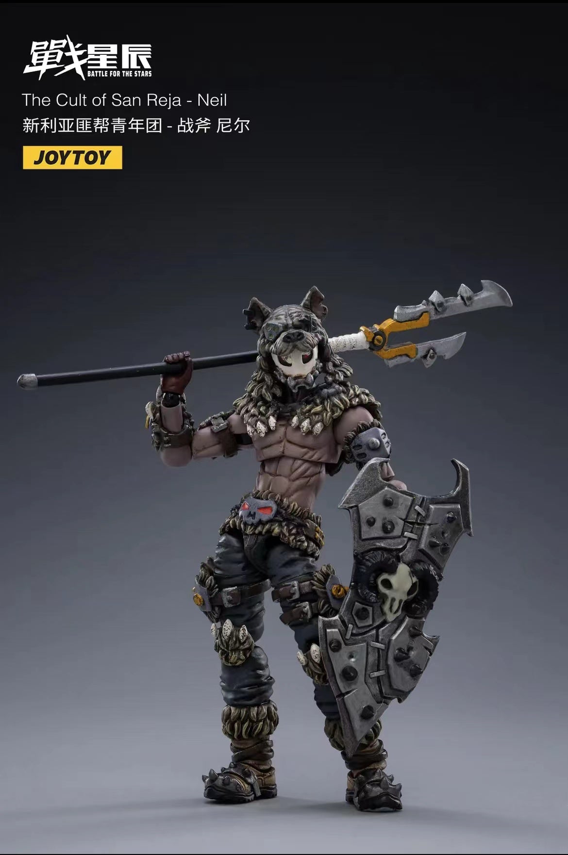 JOYTOY 1/18 Scale Action Figure Set (3PCS) - The Cult of San Reja Ailie Jack Neil Collectible Figures for Display & Role-Playing Games | Perfect for Collectors & Gift Giving