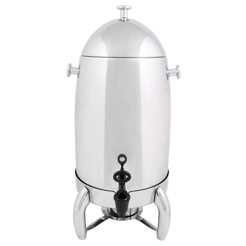 **20 Quart (5 Gallon) Heavy Duty Stainless Steel Coffee Urn - 80 Cup Commercial Coffee Maker with Spigot, Large Hot Water Dispenser for Tea, Events & Catering - Perfect for Parties, Offices & Restaurants**