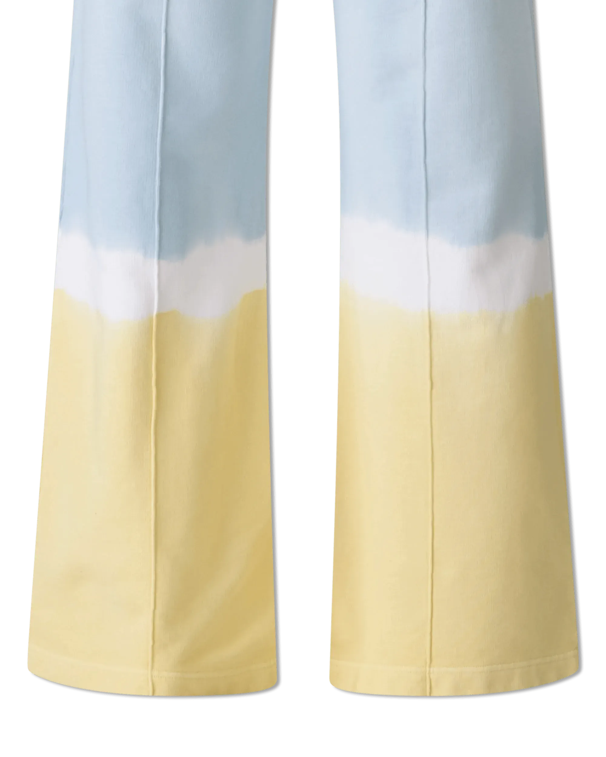 Stylish Dip Dye Wide Leg Pants for Women - Trendy High Waist Flowy Trousers for Casual & Boho Outfits | Perfect for Summer, Beach & Festival Fashion