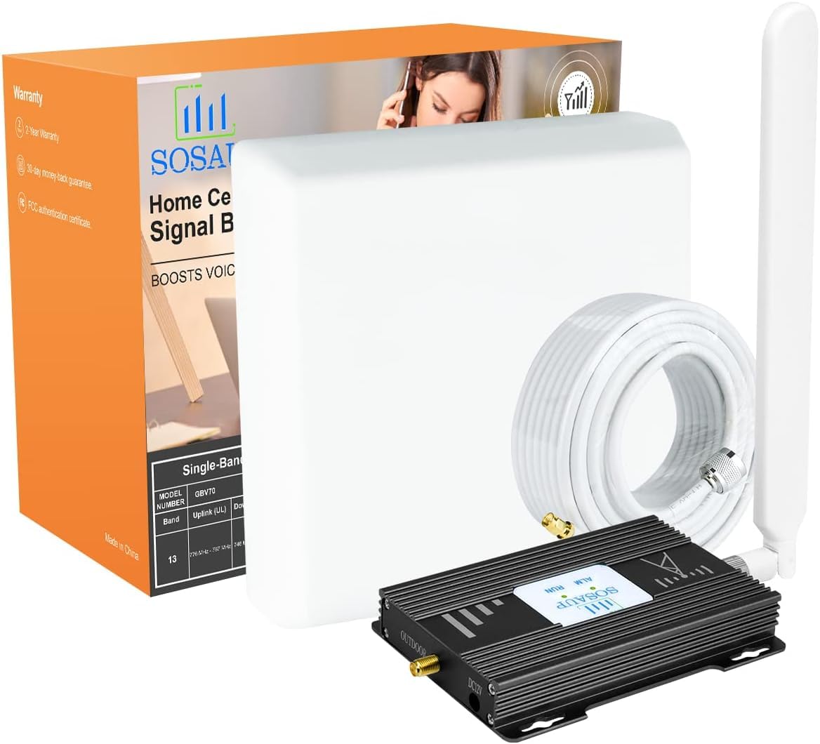 Verizon 5G/4G LTE Signal Booster - Home & Office Use