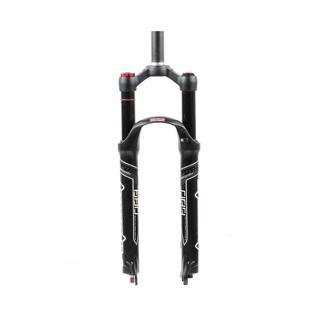 26/27.5/29 Inch Air Suspension Mountain Bike Fork - 120mm Travel, Remote Lockout, Straight Tube Design for Trail Riding & Cross-Country Cycling | MTB Front Fork Upgrade for Better Shock Absorption