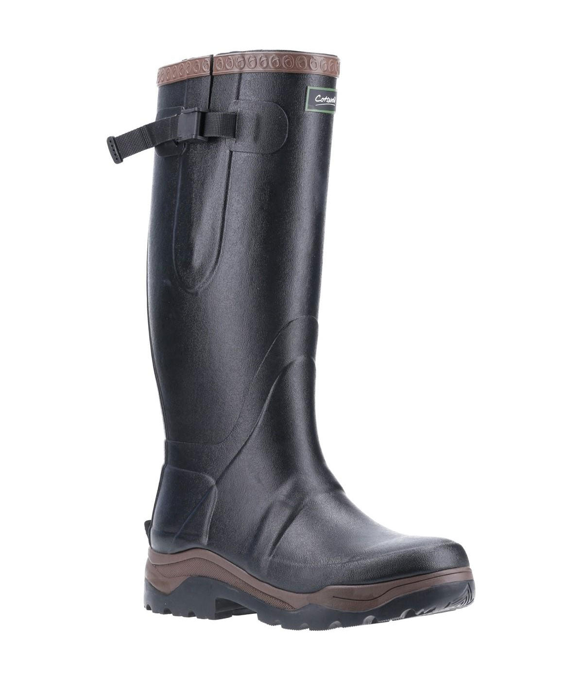 Cotswold Compass Rubber Neoprene Lined Wellingtons - Waterproof Rain Boots for Women & Men - Perfect for Gardening, Hiking, and Outdoor Adventures
