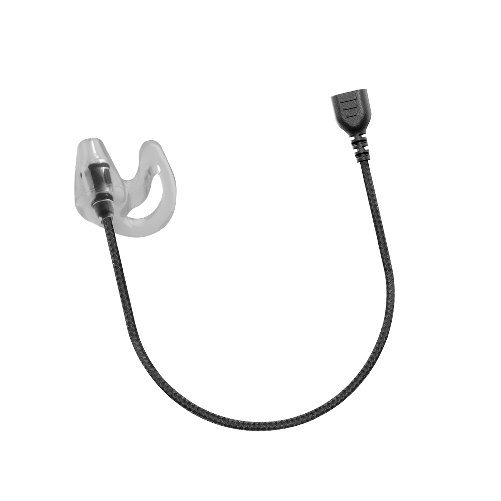 Atlantic Radio SL HDIEG SnapLock Hi-Definition In-Ear Gel Earpiece - Secure Fit for Clear Audio During Sports, Workouts & Outdoor Activities