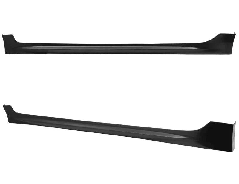 2006-2011 Honda Civic Coupe Mugen Style Side Skirts - Unpainted PP Material - Perfect for Car Body Kits & Customization Upgrades